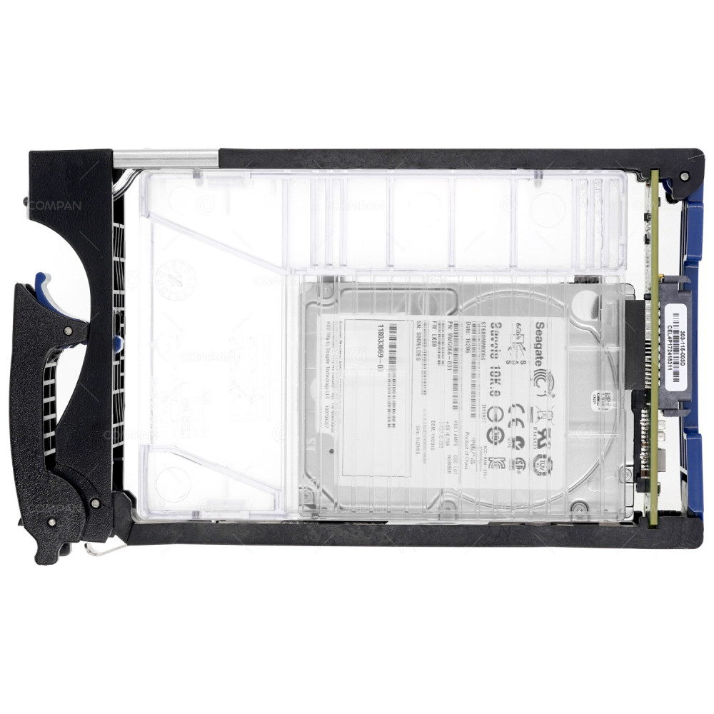 005050205 EMC HDD 600GB 10K SAS 6G 2.5 SFF IN 3.5" LFF FOR EMC VNX